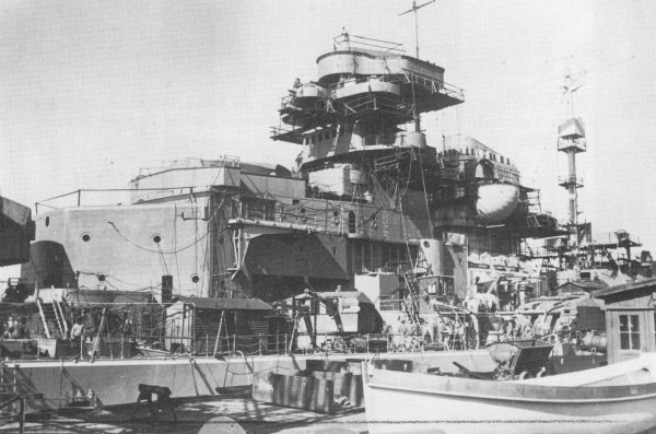 Construccin Acorazado Bismarck