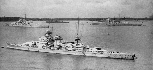 barcos de la Kriegsmarine