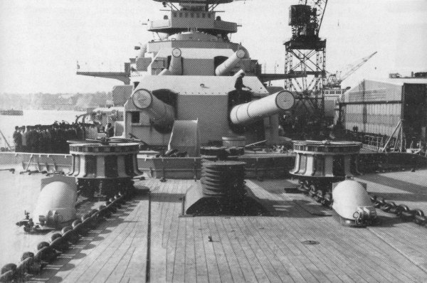 Torres artillería Bismarck