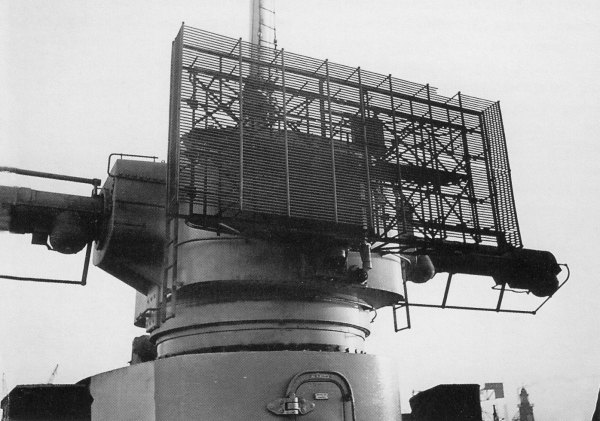 radar acorazado Bismarck