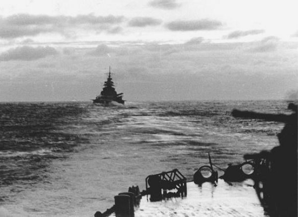 Bismarck estela Prinz Eugen